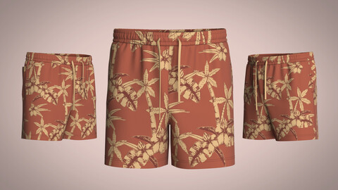 Men's Short Pant-AOP