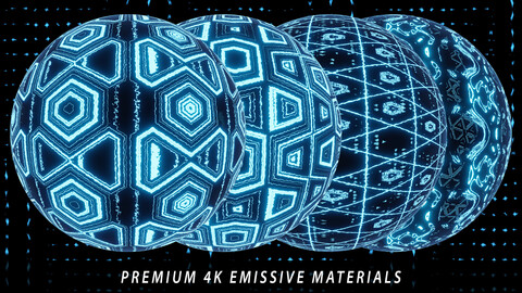 Ultimate Sci-fi Emissive Materials Vol 01