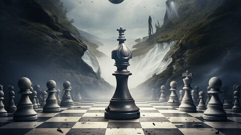 ArtStation - Knight's Odyssey: A Chess Piece's Journey through Fantasy  Realms 2