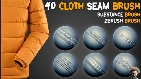 40 Cloth Seam Brush – Vol 02