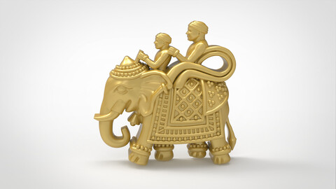 Elephant 3D-print model file-6