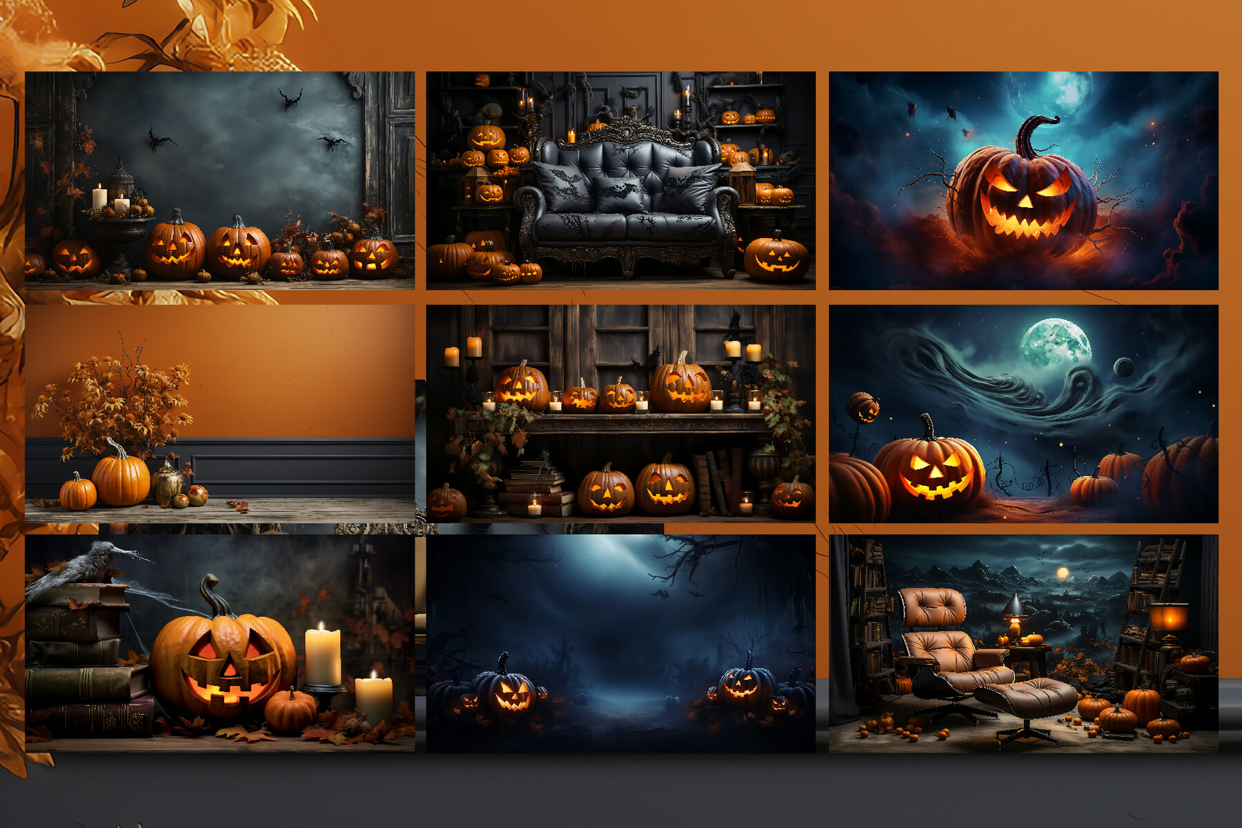 ArtStation - 29 Halloween background. | Artworks