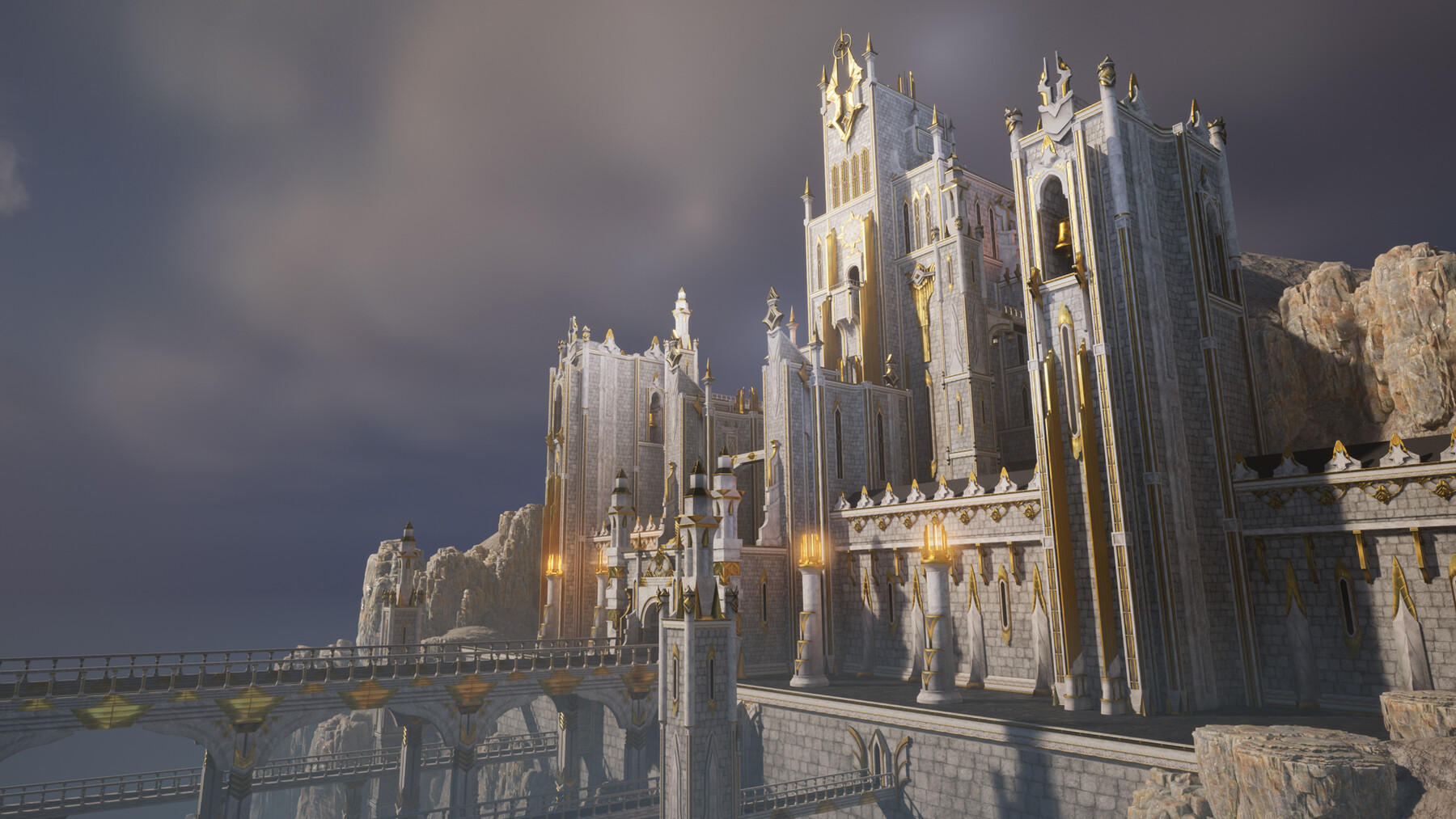 ArtStation - White Castle - Bloxburg