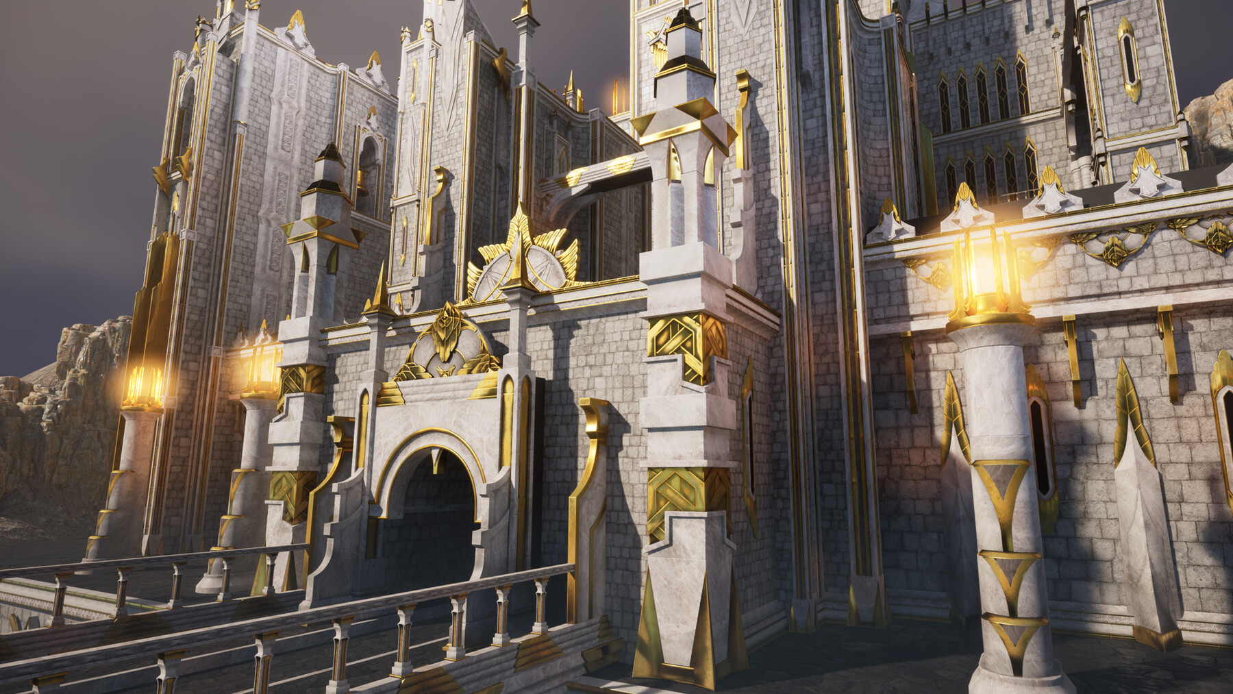 ArtStation - White Castle - Bloxburg