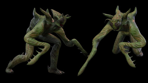 Mantis Human | Bio-Weapon Creature | Ngchipv