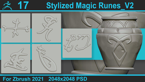 Stylized Magic Runes_V2