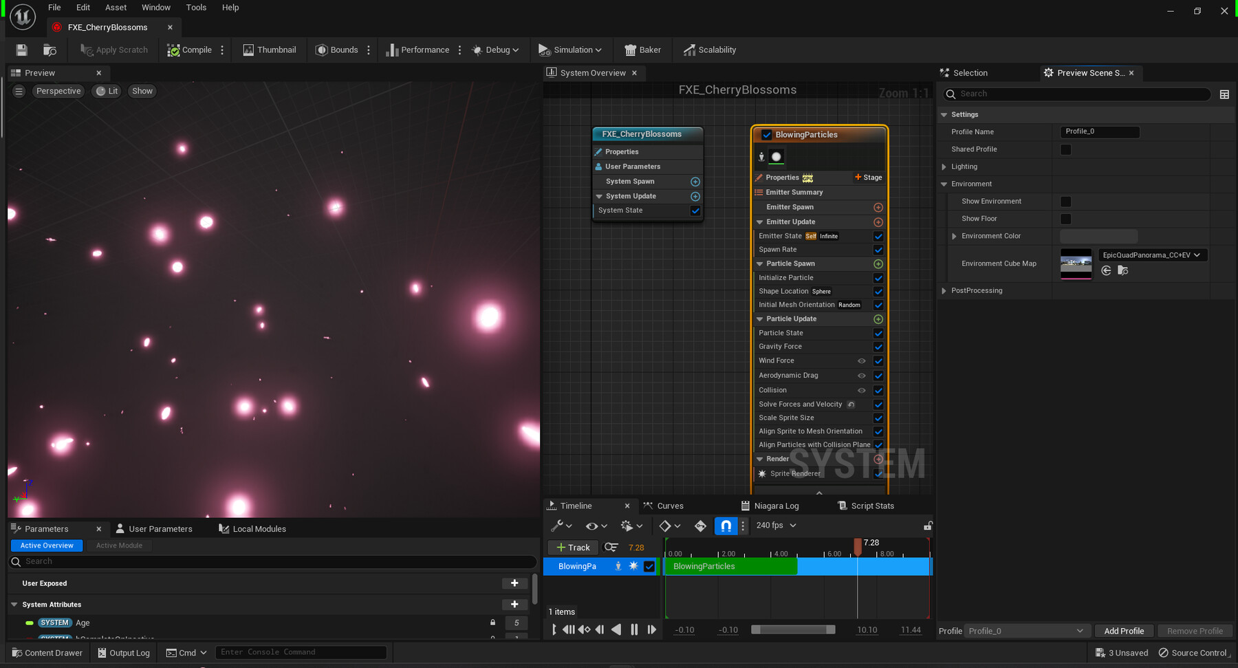 Bloom & Flare Particle VFX in Visual Effects - UE Marketplace