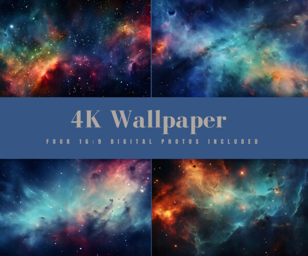 ArtStation - Cosmos | 4K Wallpaper Bundle Digital Download | 16:9 Ratio ...