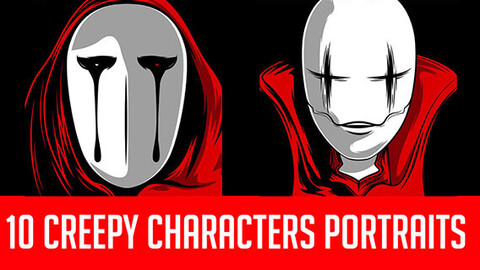 Creepy Character Portraits