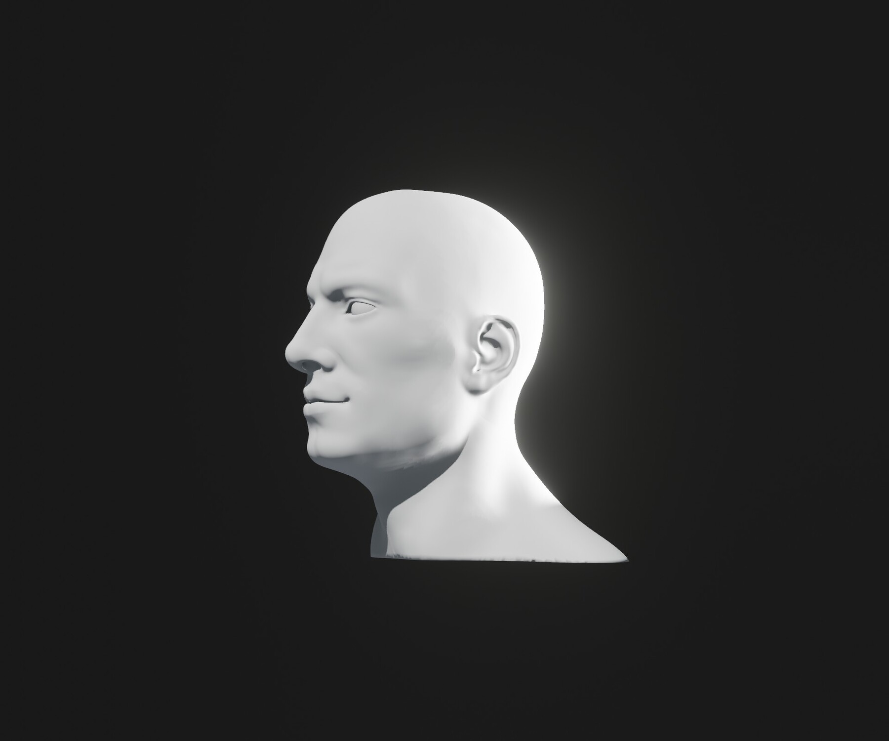 Realistic Man Face - 3D model by Bukachell (@Bukachell) [dccae52]