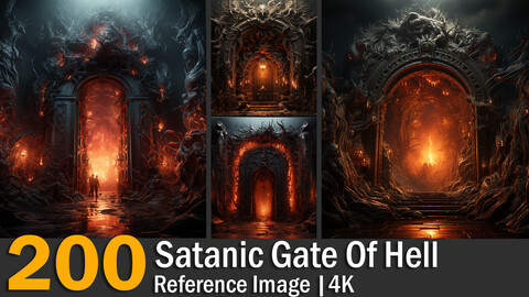 Satanic Gate Of Hell | Reference Images | 4K