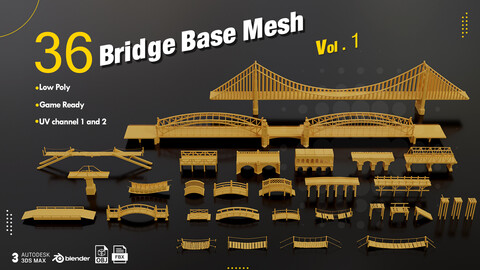 36 Bridge Base Mesh Vol.1