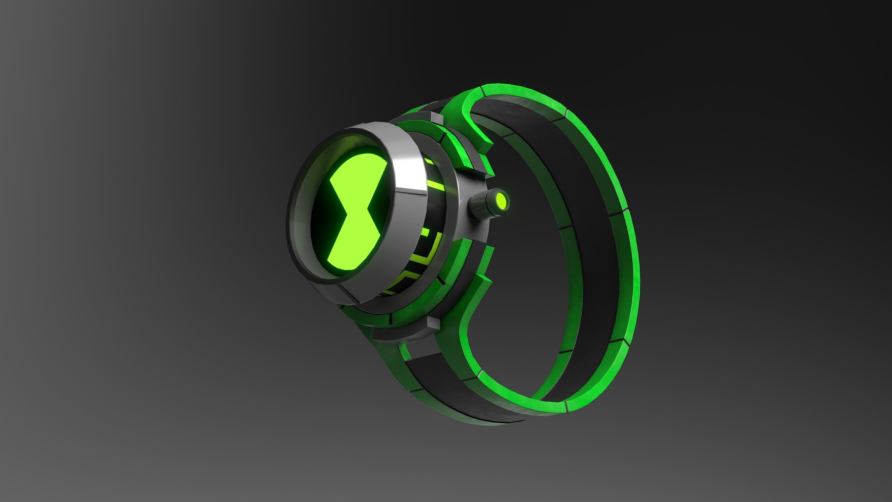 ArtStation - Omnitrix watch Ben 10 alien force