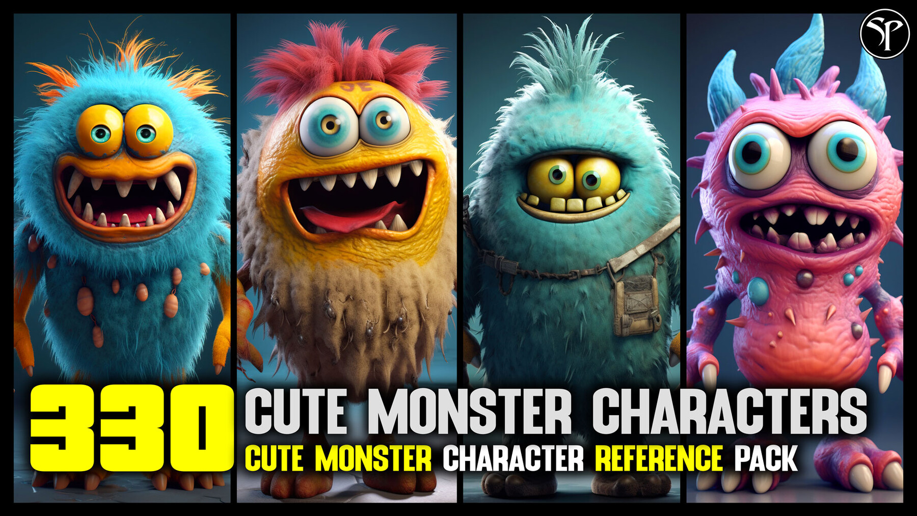 ArtStation - Monsters, Inc. inspired characters