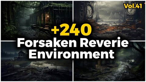 +240 Forsaken Reverie Environment Concept (4k) | Vol_41