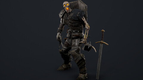 Undead Knight ( Unreal + FBX + Textures )