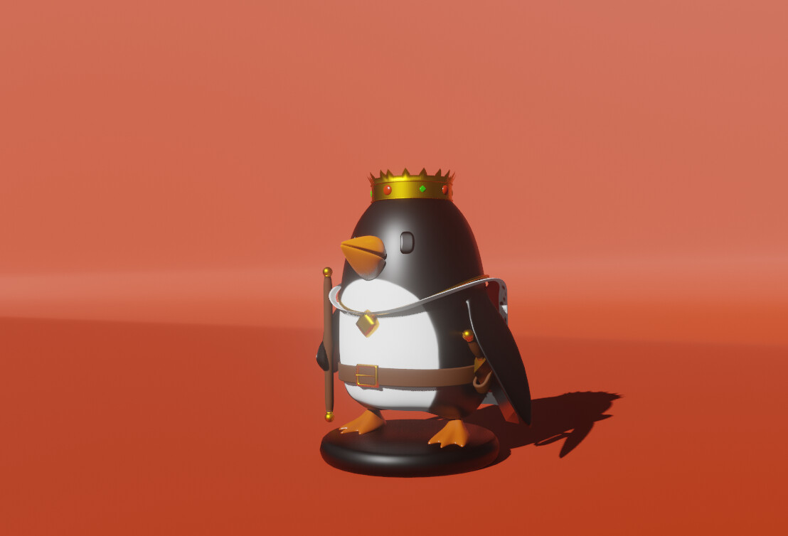 ArtStation - King penguin for 3D printing | Resources