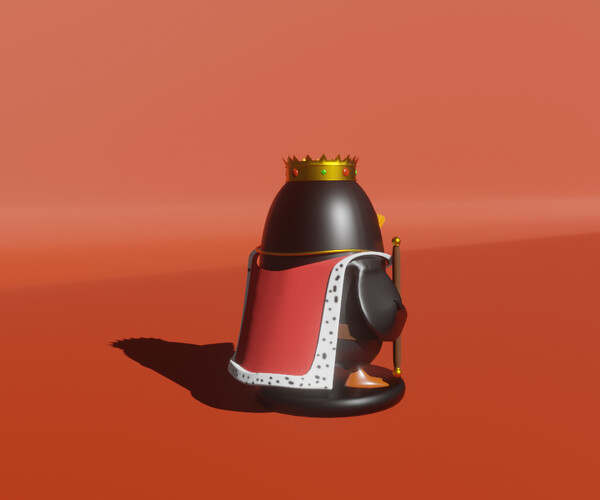 ArtStation - King penguin for 3D printing | Resources