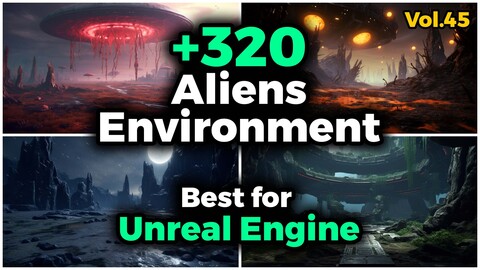 +320 Aliens Environment Concept (4k) | Vol_45