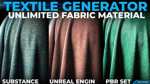 TEXTILE GENERATOR - Unlimited Fabric Material