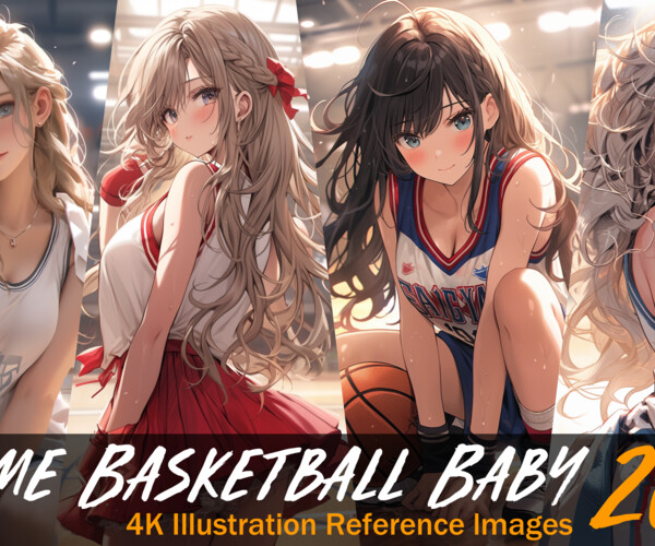 ArtStation - Anime Basketball Baby VOL.42 | 4K Reference Images | Artworks