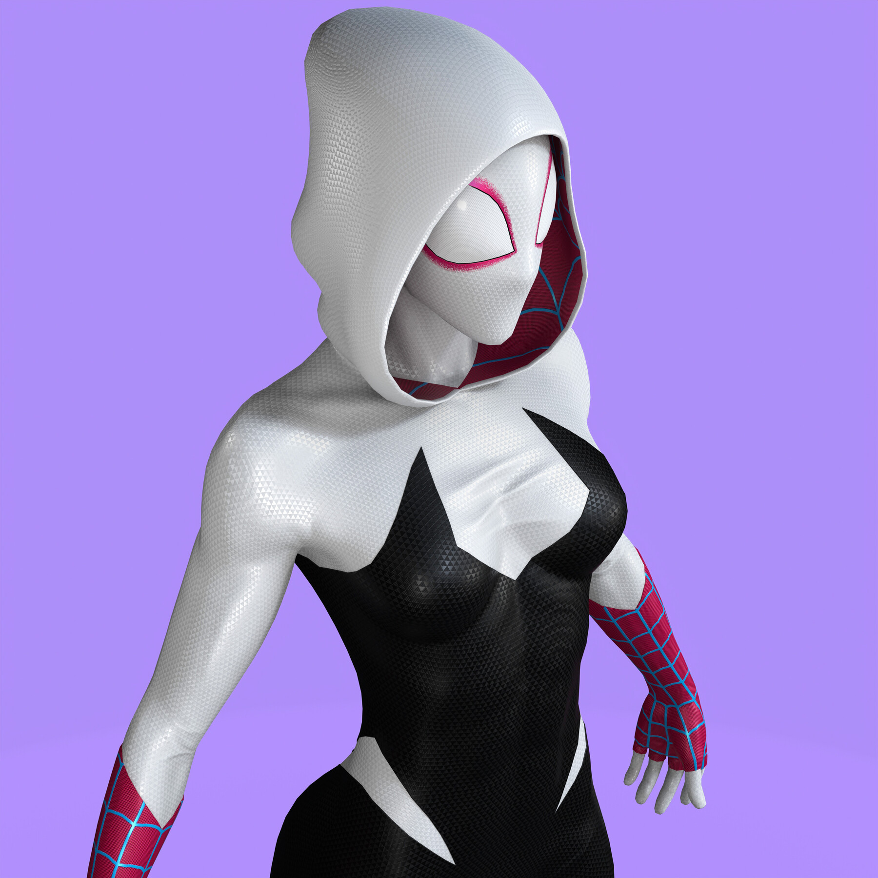 ArtStation - Gwen Stacy Spider-man Across The Spider-verse | Game Assets