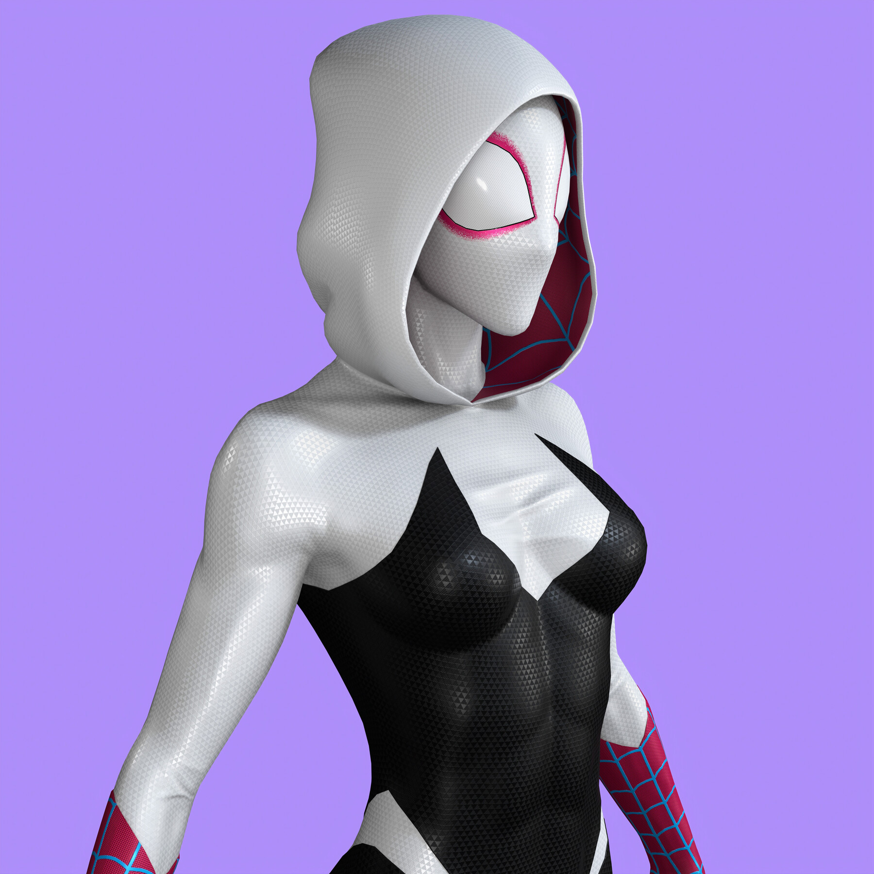 ArtStation - Gwen Stacy Spider-man Across The Spider-verse | Game Assets