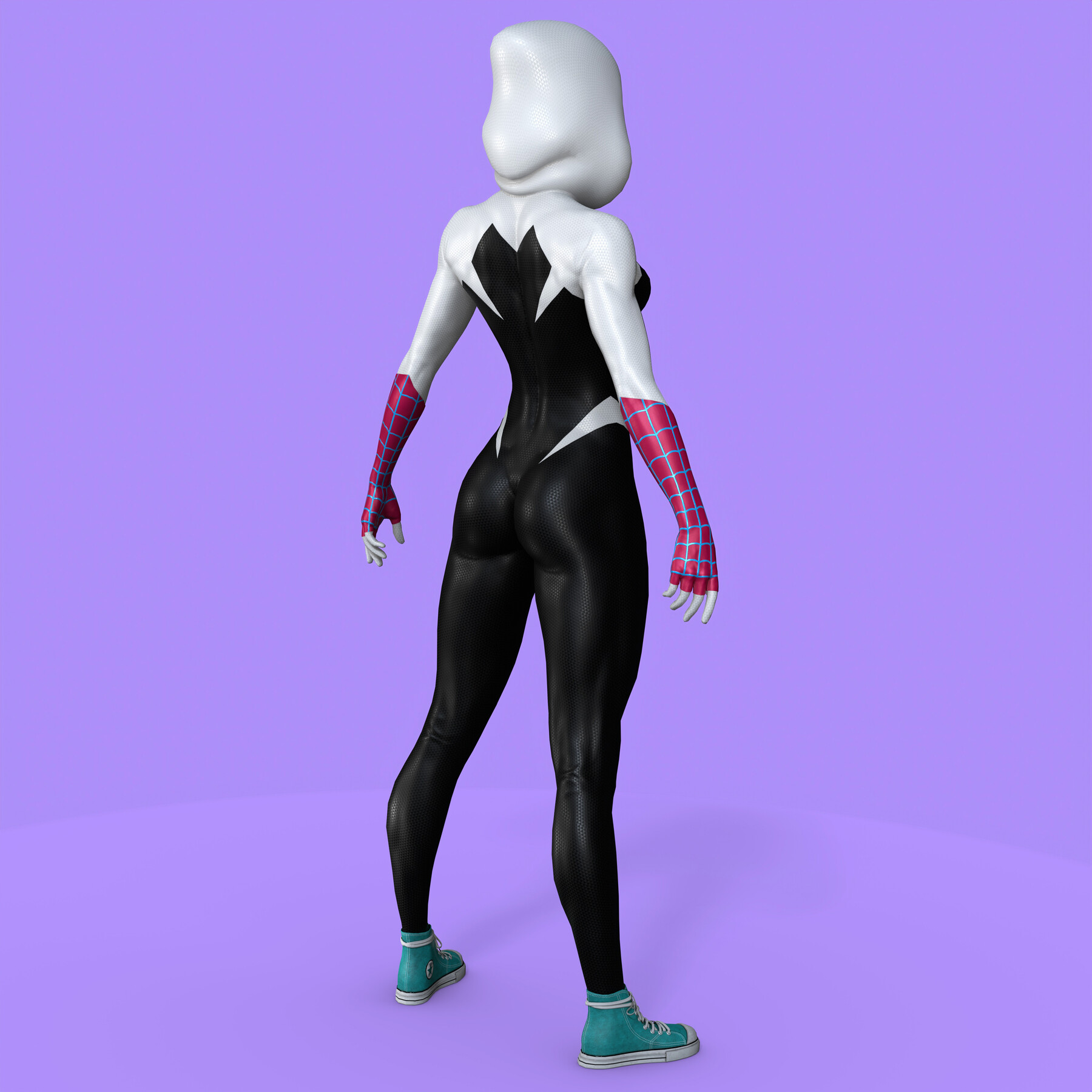 ArtStation - Gwen Stacy Spider-man Across The Spider-verse | Game Assets