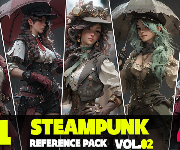 ArtStation - Steampunk Grabpack Cosmetic