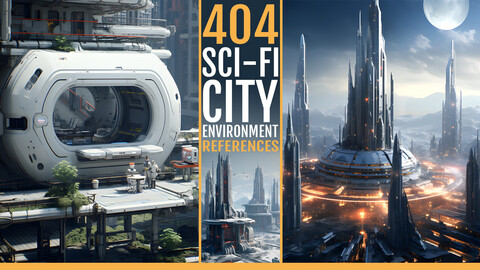 404 Sci-fi City Environment