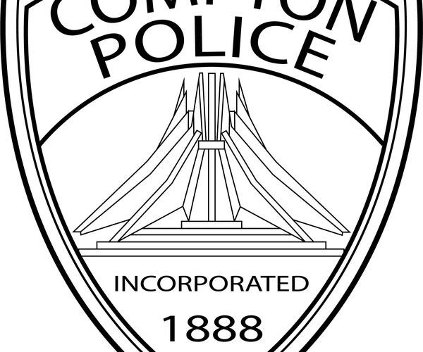 ArtStation - compton police incorporated patch vector svg png dxf svg ...