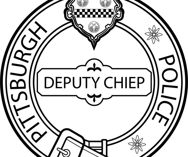 ArtStation - DEPUTY CHIEP PITTSBURGH POLICE PATCH VECTOR FILE for laser ...