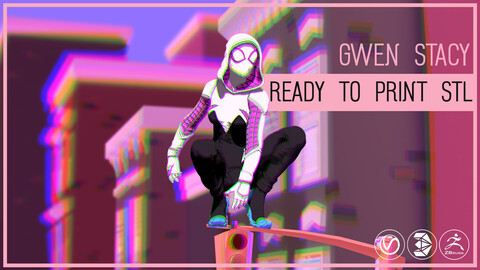 Gwen Stacy 3D Ready to Print
