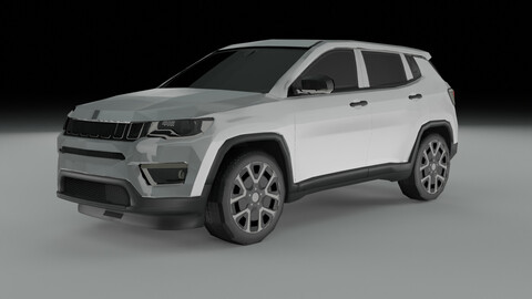 Low Poly - Jeep Compass