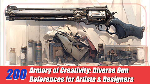 Armory of Creativity: Diverse Gun  References for Artists & Designers