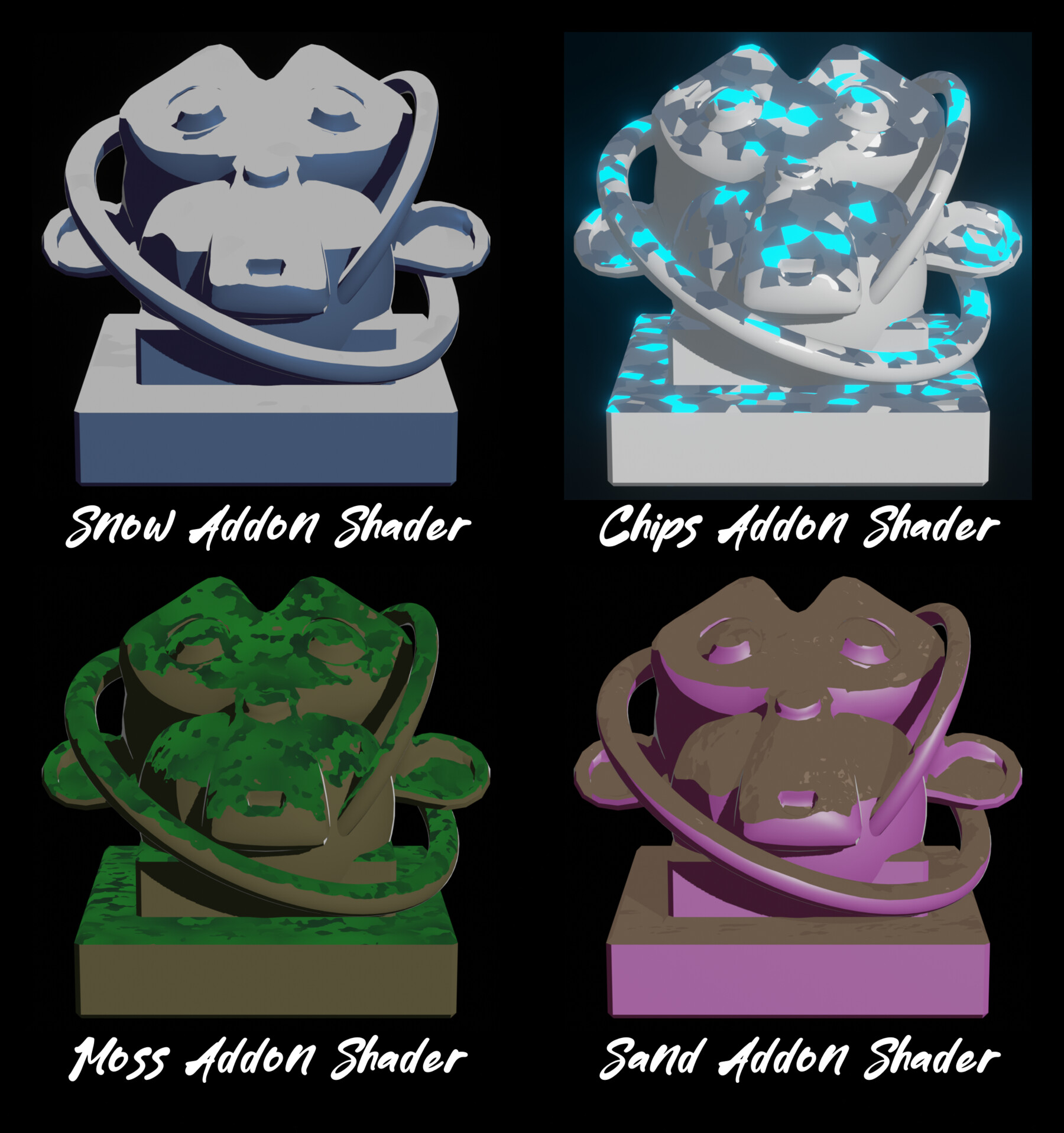 ArtStation - Jusu - Blender Toon Shader Pack (43+ Shaders, Blender ...