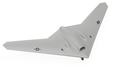 Lockheed Martin RQ-170 Sentinel UAV Drone US Version 3D Model