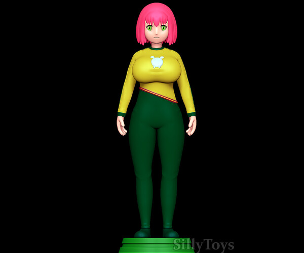 ArtStation - Hanabata Yolkian outfit - Immoral Guild 3D print model ...