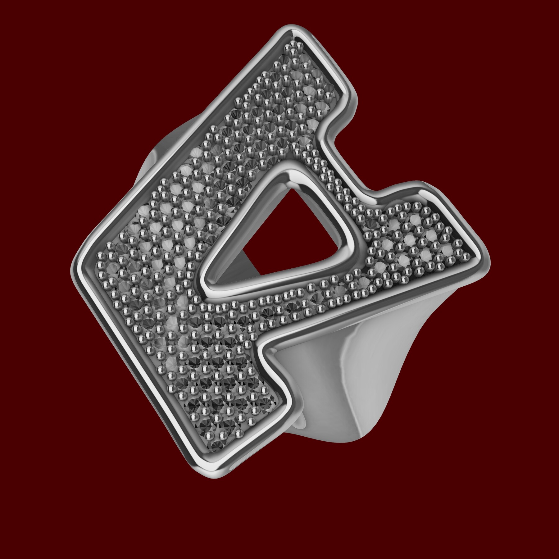 ArtStation - 3D Diamond Letters