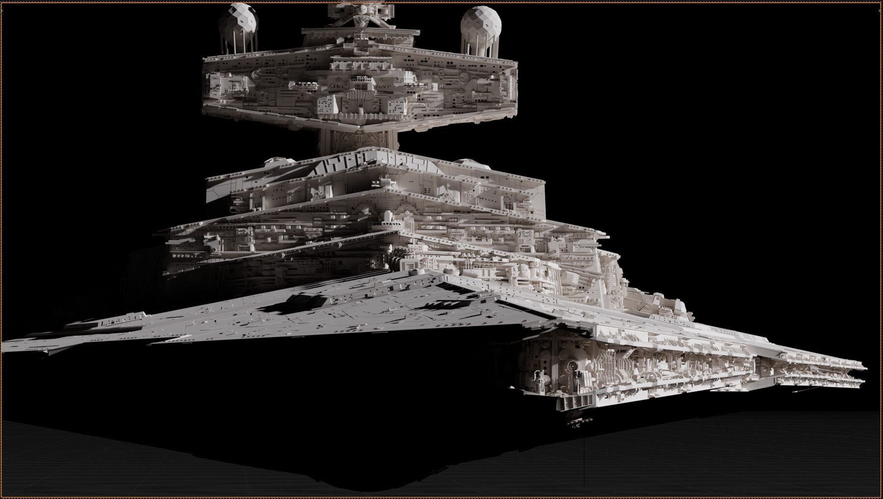 1800px x 1017px - ArtStation - Rogue One Imperial Star Destroyer Free 3D Model | Resources