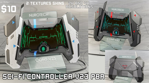 Sci-fi Controller V23 PBR