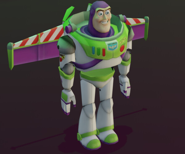 ArtStation - Buzz Lightyear 3D model | Game Assets