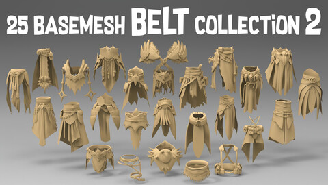 25 Basemesh belt collection 2