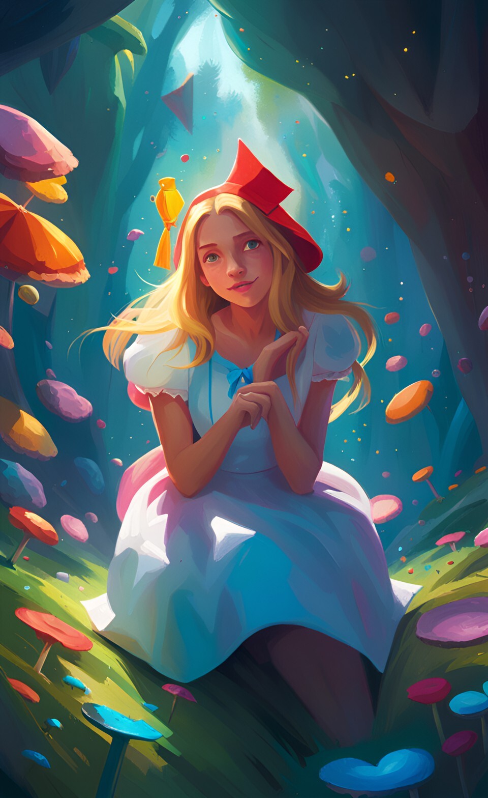 ArtStation - alice in wonderland 330 jpg wombo art pack | Artworks