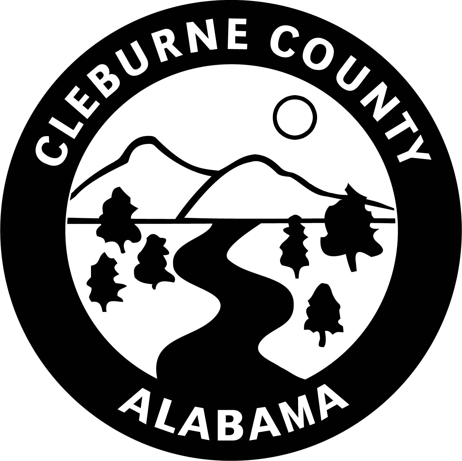 ArtStation - Cleburne County,Alabama VECTOR FILE Black white vector ...