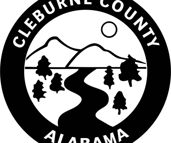 Artstation - Cleburne County,alabama Vector File Black White Vector 