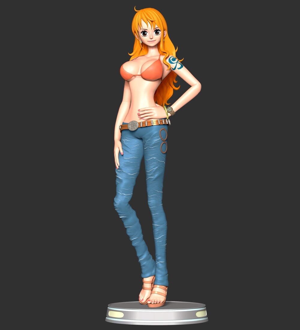 ArtStation - One Piece - Nami | Resources