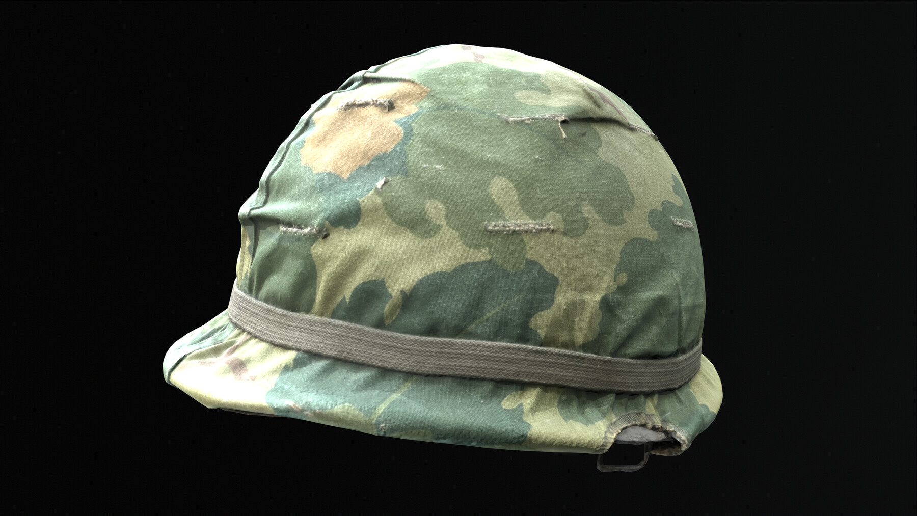 ArtStation - Vietnam War M1 Helmet - Photogrammetry | Game Assets