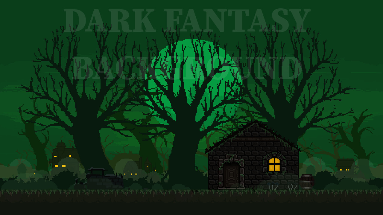 ArtStation - Fantasy Decorations - Pixel Art asset pack