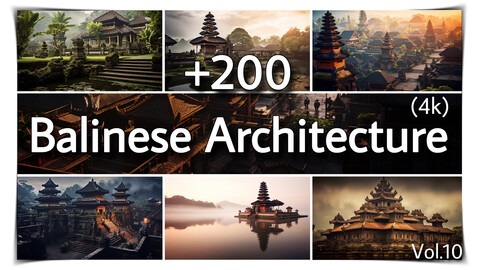 +200 Balinese Architecture Concept (4k)